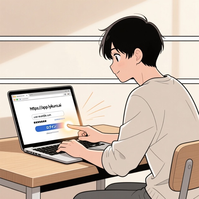 ログインする